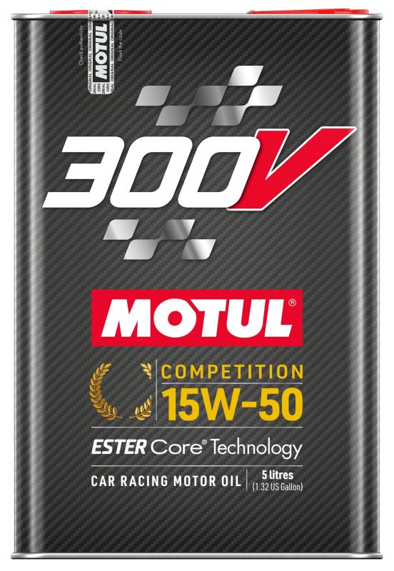 MOTUL OLEJ 15W50 5L 300V COMPETITION/ ESTER CORE TECHNOLOGY