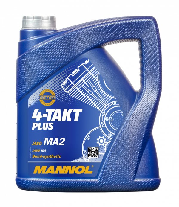 MANNOL OLEJ 10W40 4L 4T PLUS API SL JASO MA/MA2