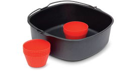 Philips - HD9945/01 Baking set XL Airfryer Attachment
