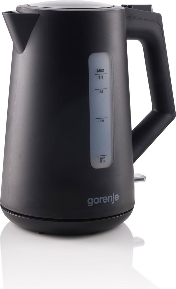 Gorenje K17OPB Kettle, Electric, Capacity 1.7 L, Power 2200 W, Black - Gorenje