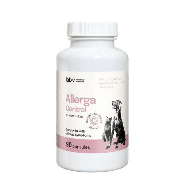 Lab-v Allerga Control - Wsparcie przy objawach alergii 90 kapsułek