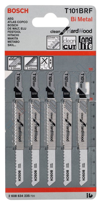 BRZESZCZOT DO WYRZYNARKI T101BRF 5SZT. - B 2608634235