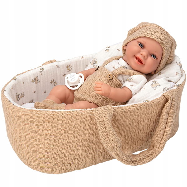 HISZPAŃSKA LALKA BOBAS 33CM CHŁOPCZYK MUNECAS ARIAS 50892