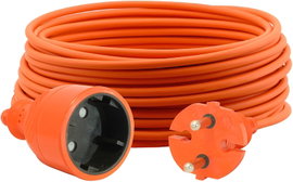 PRZEDŁUŻACZ OGRODOWY 20M PRZEWÓD H05VV-F 2 1MM - VT-410-2001