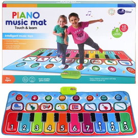 Mata Muzyczna do Tańczenia Interaktywna Pianinko Gra Taneczna dla Dzieci