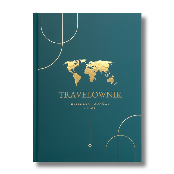 Travelownik Świat - Album 260 stron, idealny prezent dla podróżnika