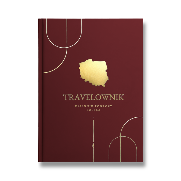 Travelownik - Dziennik do uzupełniania i wklejania zdjęć z Polski, 260 stron, A4