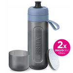 Butelka filtrująca Brita Fill&Go Active 600ml pastelowy błękit (2 filtry)