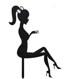 Topper Dekoracja Akrylowa na Tort 10 cm