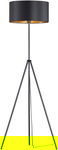 Reality Leuchten Daniel Lampa Stojąca czarny/złoty abażur 150 cm/h 60 W