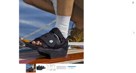 But ortopedyczny DARCO International OrthoWedge M czarny LEWY