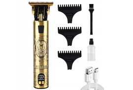 Trymer do strzyżenia włosów, Trymer, 3 nakładki, Vintage