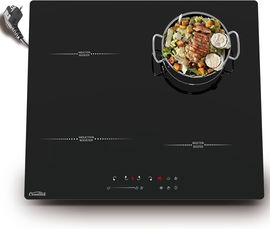 Płyta indukcyjna do zabudowy 60 cm 4-strefy grzania Wtyczka 13 A 2800W