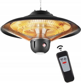 Lampa grzewcza na taras/patio/altanę 800 W 2000 W Sterowana pilotem 3 tryby