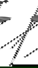 Laska KMINA Pro czarny regulacja wysokości składane krzesło