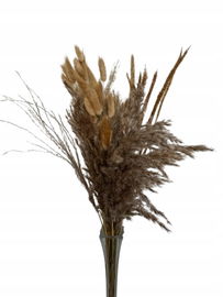 Trawa pampasowa dekoracje stołu z suszonych kwiatów 73 sztuk