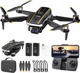 Dron CHUBORY A68 WiFi FPV z kamerą HD, 2 akumulatory, futerał