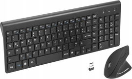 Zestaw klawiatura i mysz Fonicer czarny