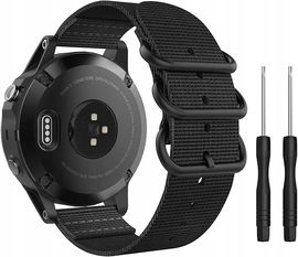 Pasek kompatybilny z Garmin Fenix 5 / Plus / Forerunner / Instinct, 22mm