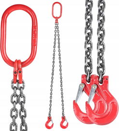 2-pasmowy łańcuch typu chok, 2 m, 2 t, o średnicy 8 mm