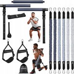 Zestaw 6 lateksowych taśm do ćwiczeń 23-163 kg