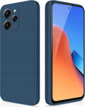 Silikonowy Etui do Xiaomi Redmi 12 z Miękką Wyściółką z Mikrofibry