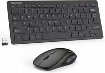 Bezprzewodowa klawiatura i mysz TECKNET, 2.4G Włoski układ QWERTY