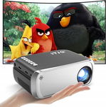 MINI PROJEKTOR 1080p przenośny do 170cali głośnik