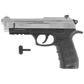 Pistolet wiatrówka Voltran Ekol ES P92B Shiny 4.5 mm - Blow Back