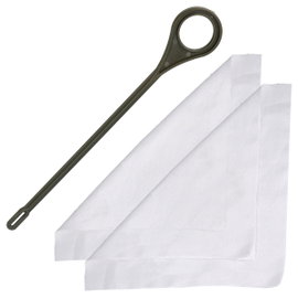 Wycior Fobus do czyszczenia broni krótkiej z czyściwem (CLEANING ROD BLK)