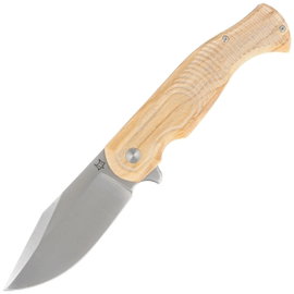 Nóż składany Fox Eastwood Tiger Olive Wood, Satin CPM S90V by Gudy (FX-524 OL)