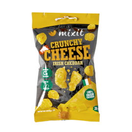 Chrupiący ser do kieszeni Mixit Cheddar irlandzki 20 g