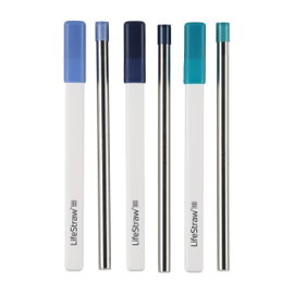 Filtr do wody słomka LifeStraw Sip 3 pack - stormy, laguna, midnight blue