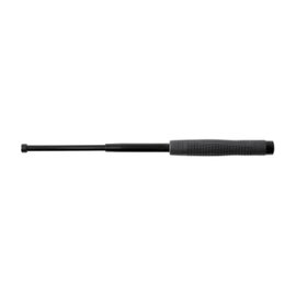 Pałka teleskopowa ESP Ergonomic 18" czarna hartowana, rękojeść czarna