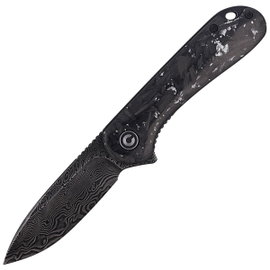 Nóż składany CIVIVI Elementum Flipper Shredded Carbon Fiber / (C907C-DS2)