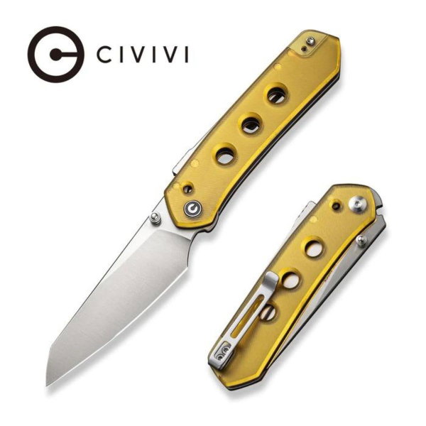 Nóż składany Civivi Vision FG Polished Ultem, Satin Nitro-V by Snecx (C22036-5)