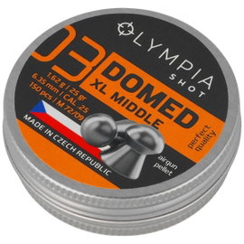Śrut JSB Olympia Shot Domed XL Middle 6.35 mm, 1.62 g, 150 szt. (500298-150)