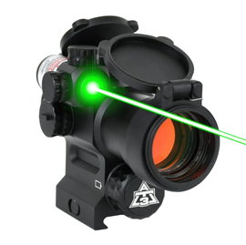 Kolimator AT3 Tactical LEOS 2 MOA z zielonym laserem