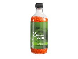 Kulki BB do ASG Combat Zone Basic 0,12 g 6 mm 2700 szt. pomarańczowe