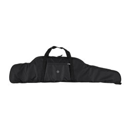 Pokrowiec Forsport na dwie jednostki broni 132 cm - czarny, haft biała tarcza