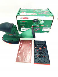 SZLIFIERKA OSCYLACYJNA BOSCH 18V UNIVERSALSANDER 10 2 TALERZE KORPUS
