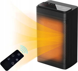 Grzejnik elektryczny, Termowentylator 2000 W ceramiczny z timerem + pilot