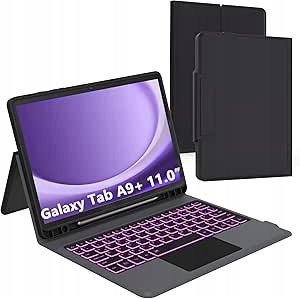 Etui z klawiaturą ROOFEI Galaxy Tab A9+ 11" SM-X210/X216/X218 Bluetooth
