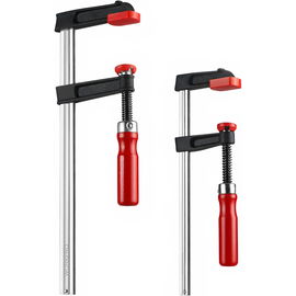 2 x zacisk stolarski 200mm i 300mm, ścisk śrubowy 272 kg nacisku WORKPRO