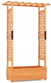 Pergola ogrodowa Z doniczką Na Rośliny Skrzynia donica 110 x 44 x 182 cm