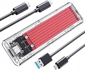 Obudowa zewnętrzna dysku 2.5" USB 3.0 SATA, przezroczysta ORICO