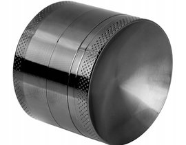 Młynek do ziół Anpro 4w1 sitko pokrywka magnes 55mm czarny