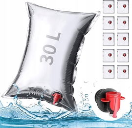 10 x Worek na sok XXL , wino, nalewkę, wodę z kranikiem 30L Sturme DE