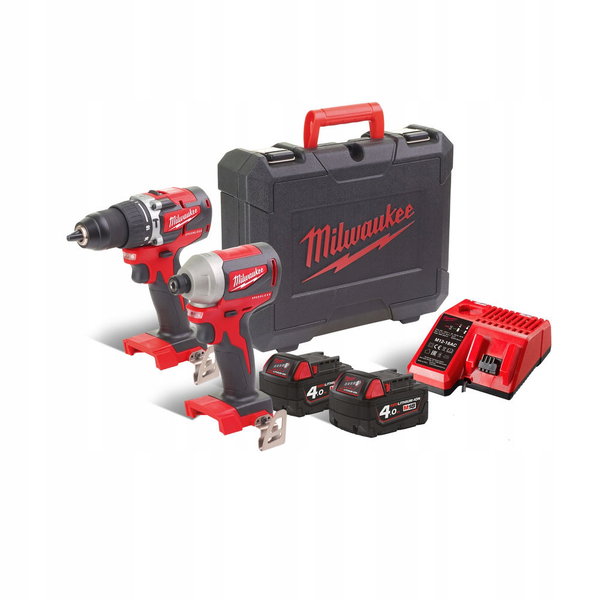 WKRĘTARKA ZAKRĘTARKA MILWAUKEE M18 BPDN BID 2X4.0AH ŁADOWARKA
