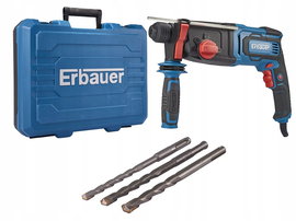 MŁOTOWIERTARKA ERBAUER ERH750 SDS PLUS 750W 3J WALIZKA